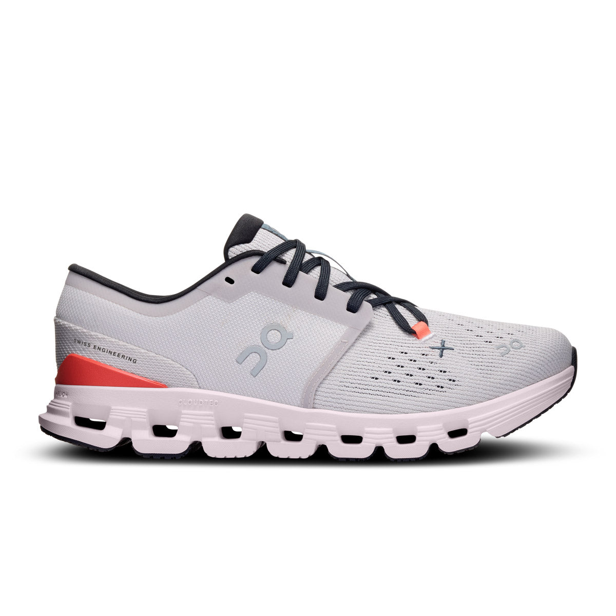 On Running Women&#39;s Cloud X 4 Silver | Flame