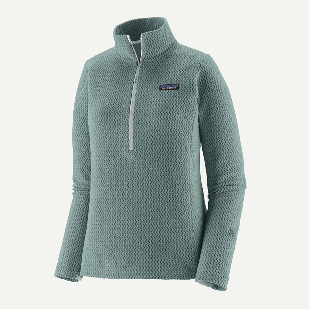 Patagonia Womens R1 Air Zip Neck Blue age / S