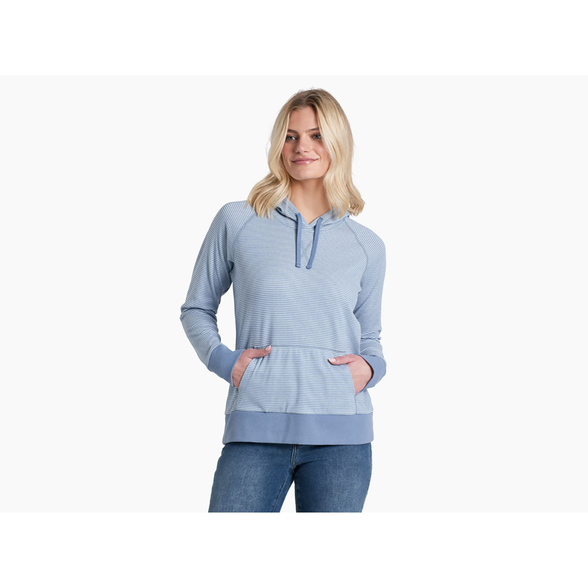 Kuhl Womens Stria Pullover Hoody Blue Cove