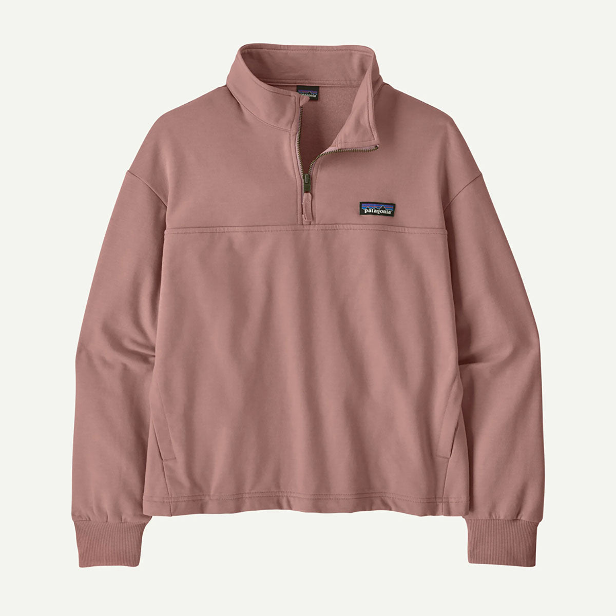 Patagonia Womens Ahnya Pullover Moonrise Taupe