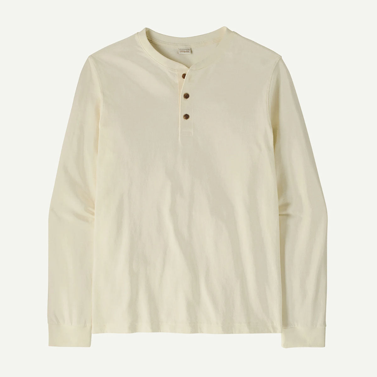 Men's Long-Sleeved Henley Shirt