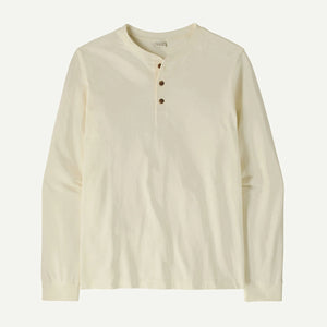 Men's Long-Sleeved Henley Shirt