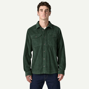 Patagonia Mens Corduroy Shirt Canopy Green