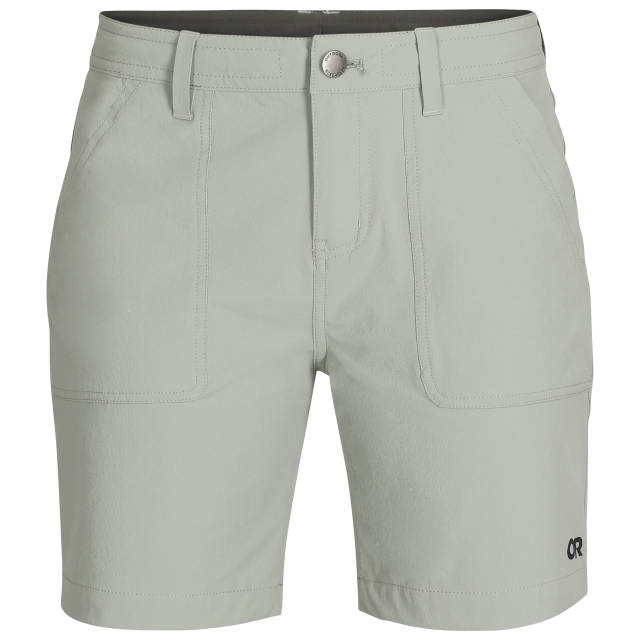 Outdoor Research Womens Ferrosi Shorts - 7 Inseam Light Pewter