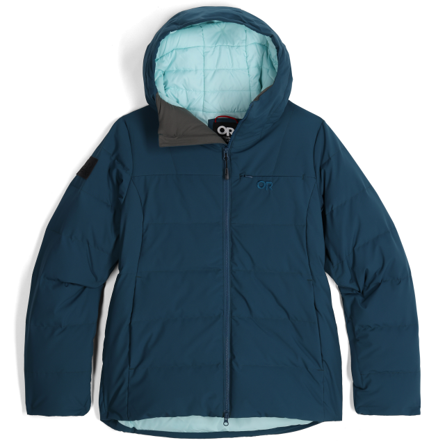 Outdoor Research Womens Snowcrew Down Jacket Harbor