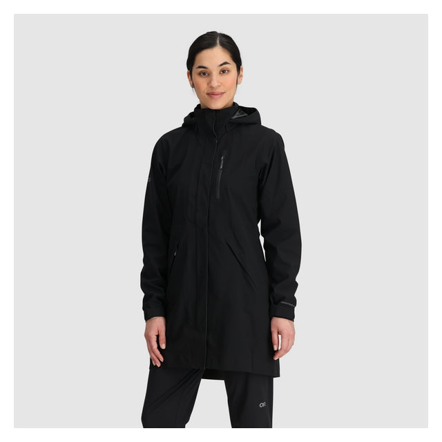 Outdoor Research Womens Aspire 3L Trench 0001 Black