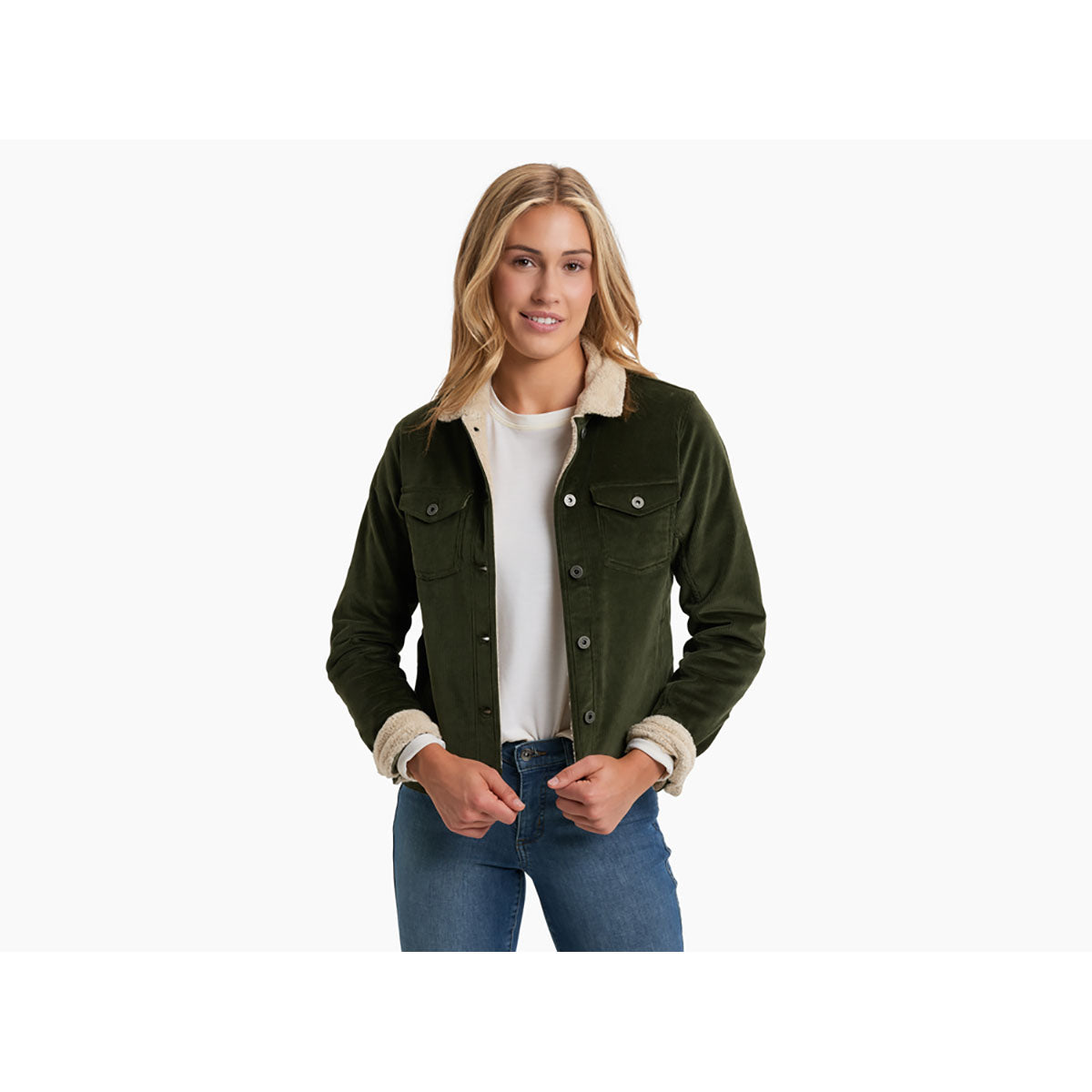 Kuhl Womens Astrid Lined Jacket Dark Moss