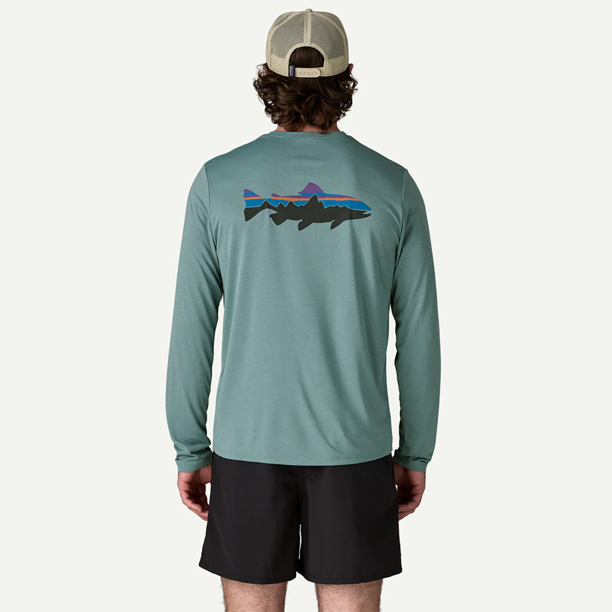 Men's Long-Sleeved Capilene Cool Daily Shirt - Fitz Roy Trout