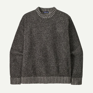 Patagonia Mens Recycled Wool-Blend Sweater Marlie: Forge Grey