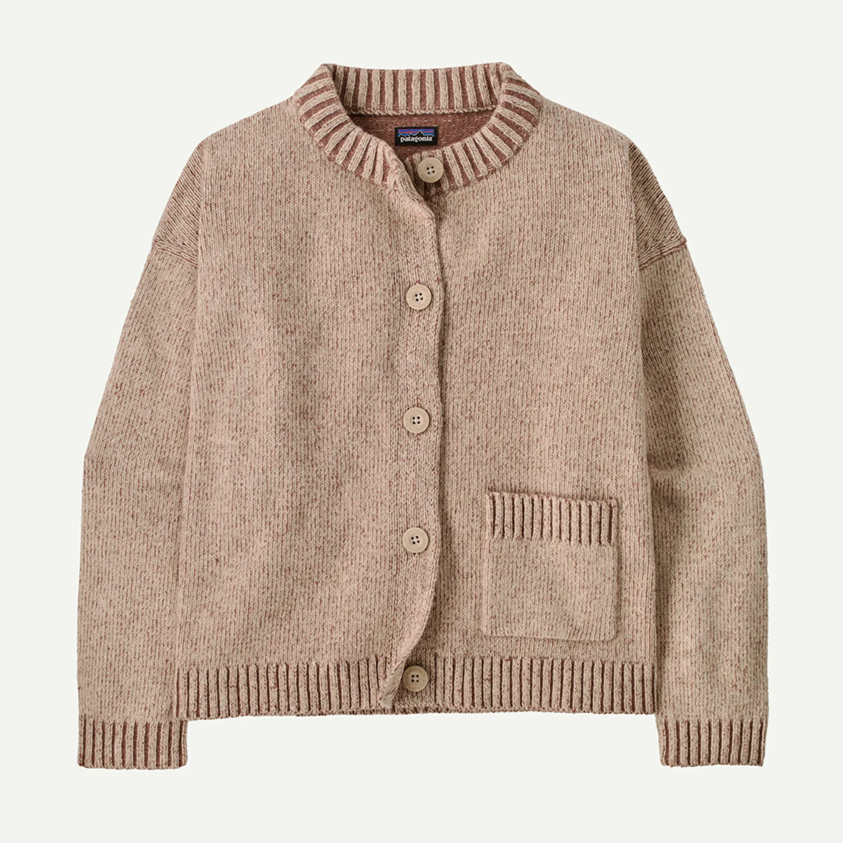 Women's Recycled Wool-Blend Sweater Jacket