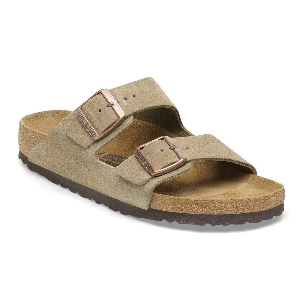 Birkenstock Arizona Suede Leather - Regular Taupe