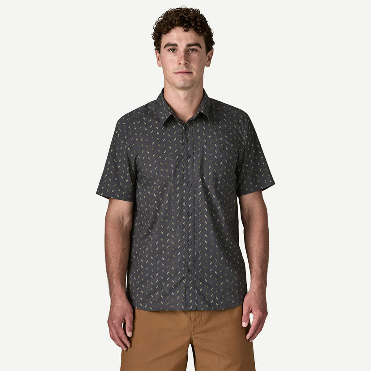 Patagonia Mens Go To Shirt Stitch: Forge Grey