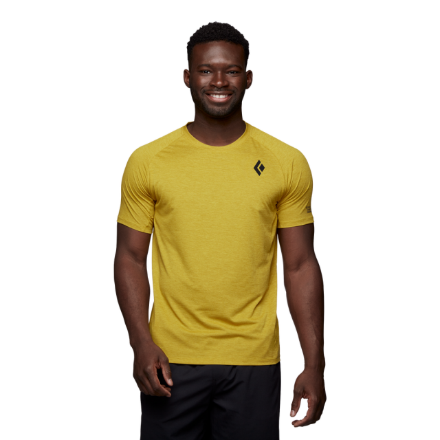 Black Diamond Men&#39;s Lightwire Short Sleeve Tech Tee Citronelle