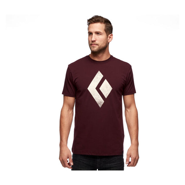 Black Diamond Mens Chalked Up Tee 6031 Port