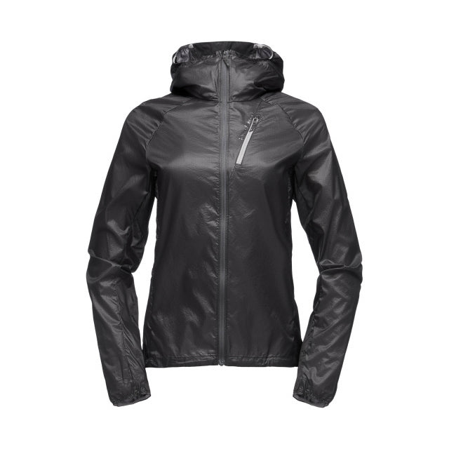 Black Diamond Women&#39;s Distance Wind Shell 0002 Black