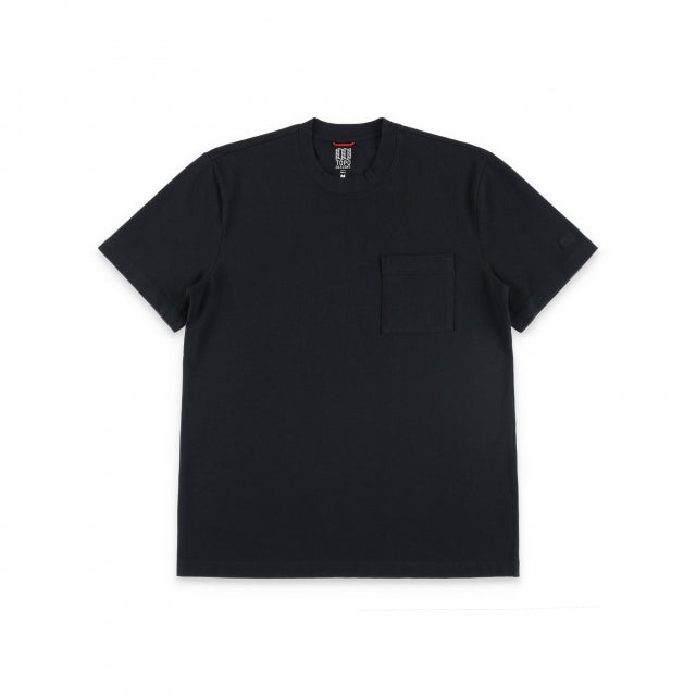 Topo Designs M Dirt Pocket Tee SS 001 Black