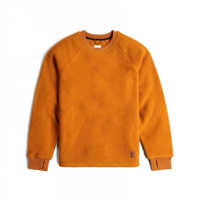 Topo Designs Mountain Fleece Crewneck 813 Spice