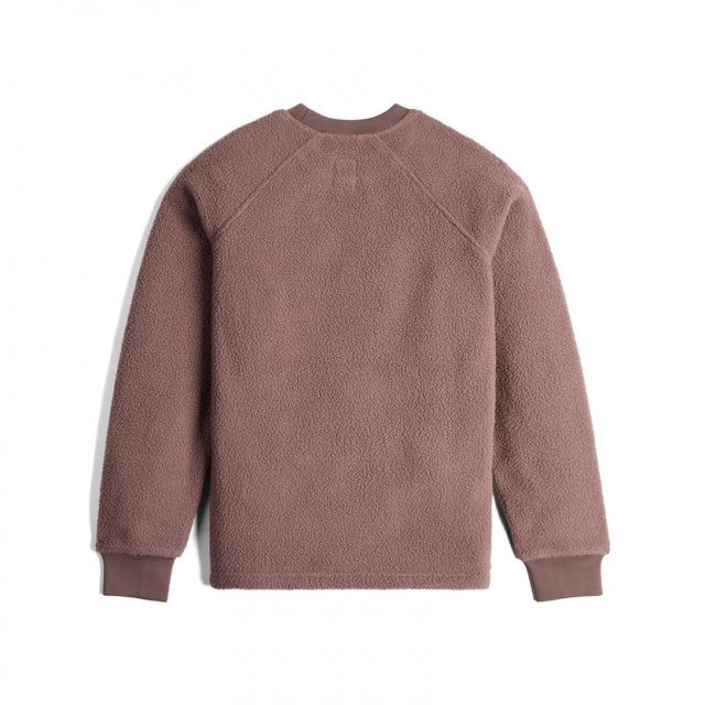 Topo Designs Mountain Fleece Crewneck 033 Peppercorn