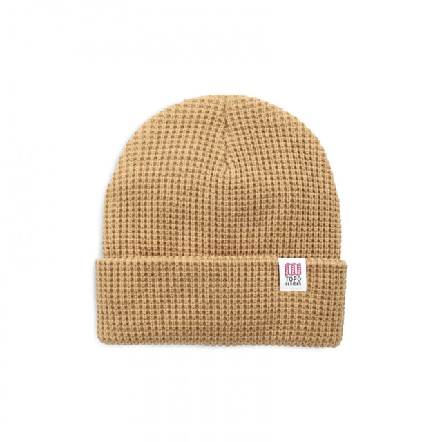Topo Designs Waffle Knit Beanie Sah Sahara