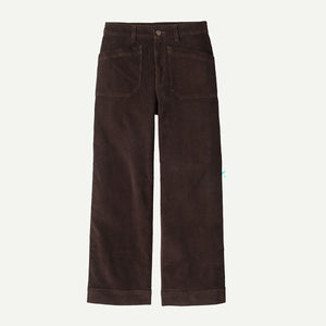 Patagonia Womens Wide-Leg Corduroy Pants Den Brown