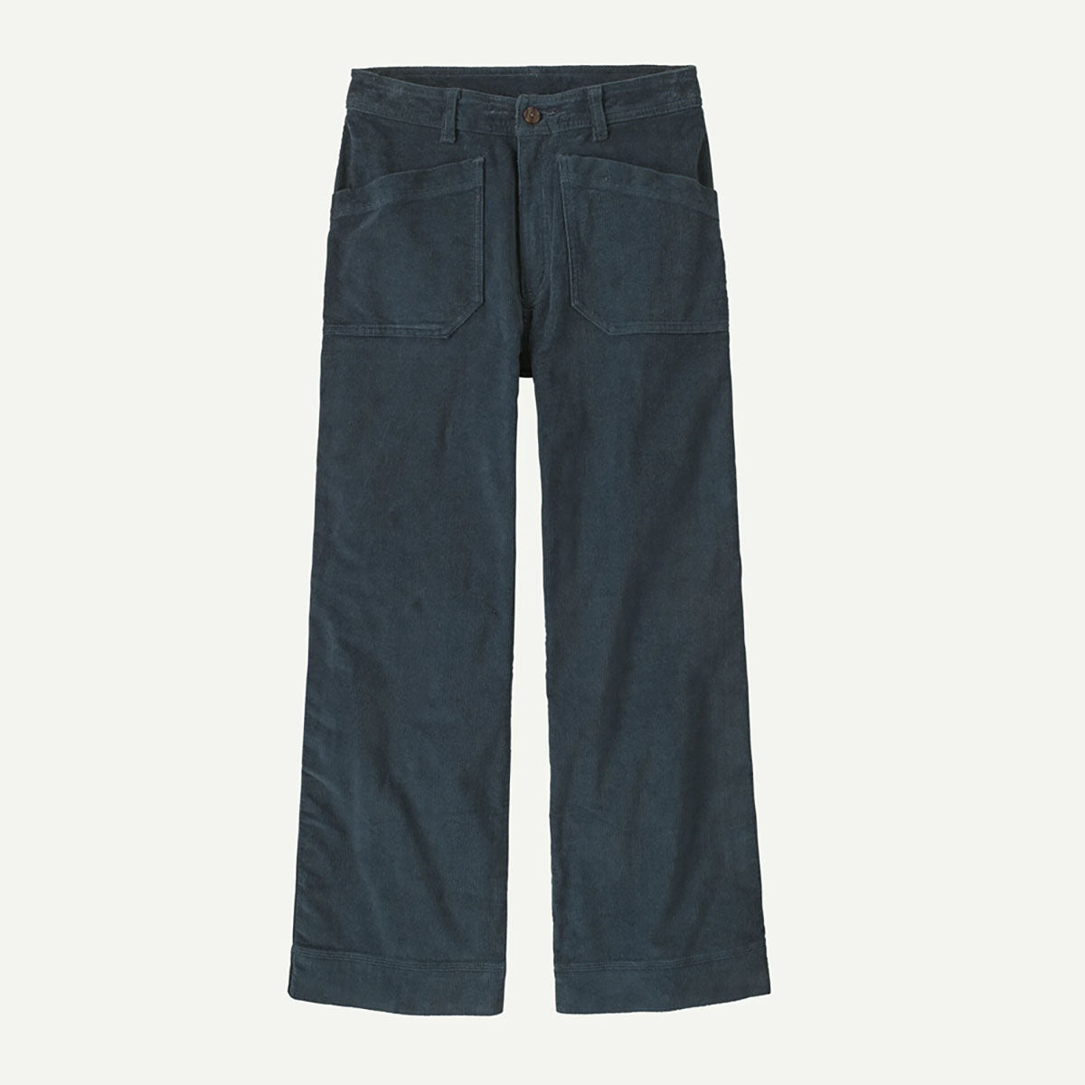 Patagonia Womens Wide-Leg Corduroy Pants Summit Blue