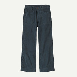 Patagonia Womens Wide-Leg Corduroy Pants Summit Blue