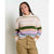 Toad&Co. Women's Toddy T-Neck Sweater 131 Oatmeal tripe / S