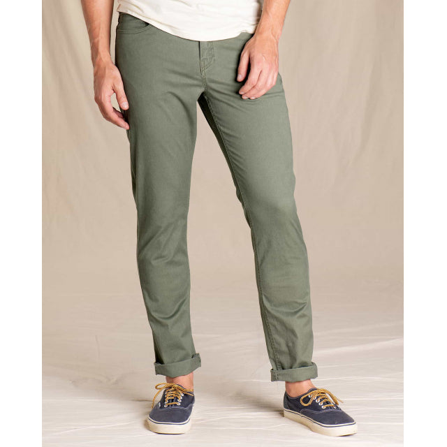 Toad&amp;Co. Mens Mission Ridge 5 Pocket Lean Pant Beetle Vintage