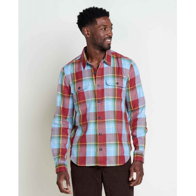 Toad&Co. Men's Ranchero Long Sleeve Shirt 417 Blue Jay