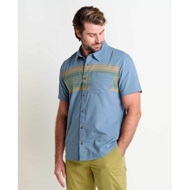 Toad&Co. M Airscape SS Shirt 994 North hore Stripe / S