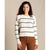 Toad&Co. Women's Bianca II Sweater 155 Almond tripe / S