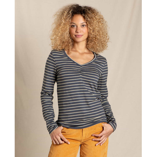 Women's Rose Long Sleeve Tee