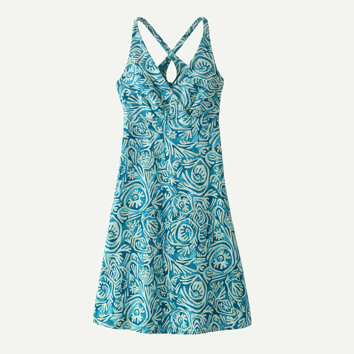 Patagonia Womens Amber Dawn Dress Earthen: Thin Ice