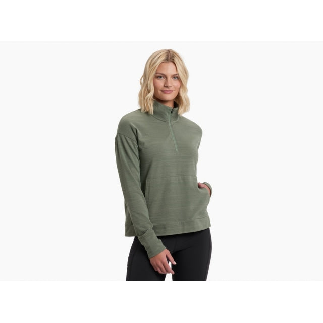 Kuhl W Accel 1/2 Zip SFP Soft Pine