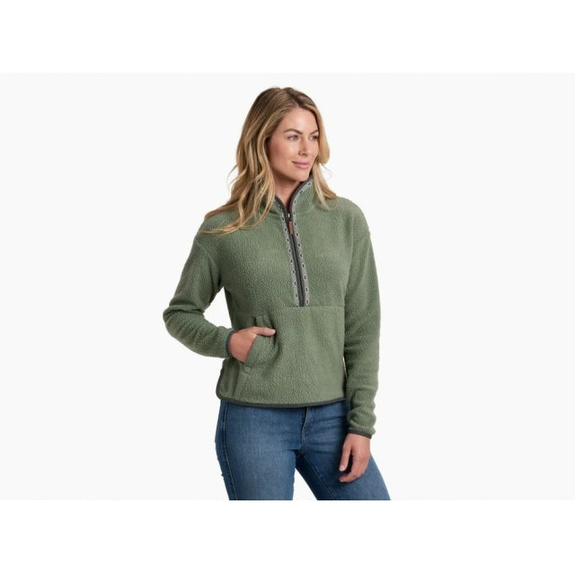 Kuhl W Hygge 1/2 Zip SFP Soft Pine