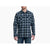 Kuhl Men's Dillingr Flannel Shirt BLCR Blue Creek