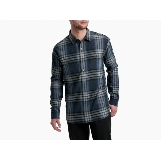 Kuhl Men&#39;s Fugitive Flannel Shirt CITY City Night