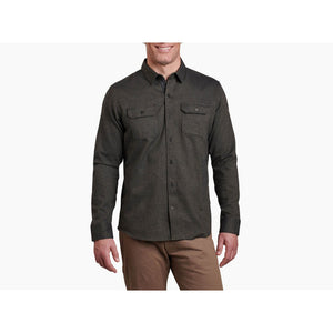 Kuhl Mens Descendr Flannel Shirt ONT Olive Night