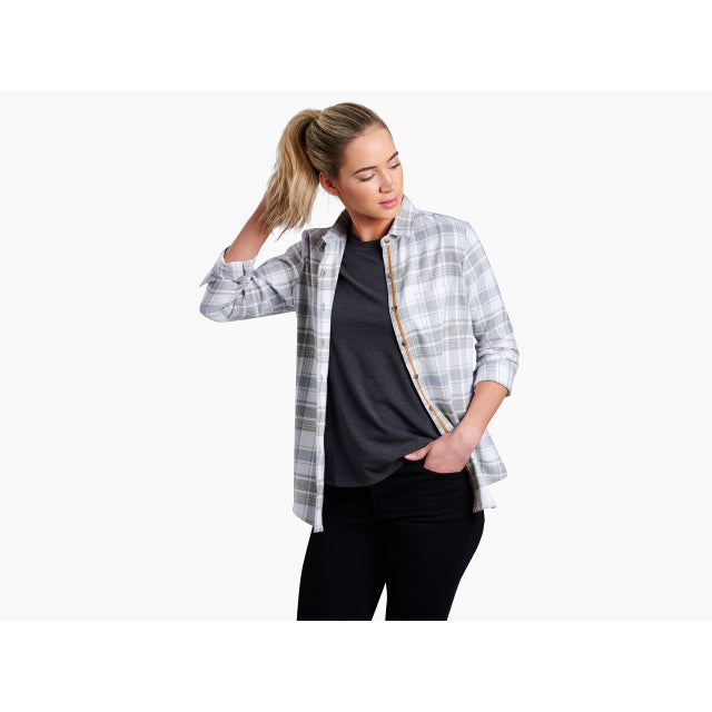 Kuhl Women&#39;s Kamila Flannel SG Sage