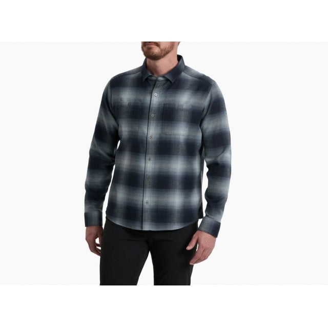 Kuhl Men&#39;s Law Flannel Long Sleeve CITY City Night