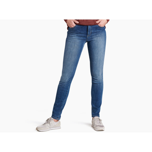 Kuhl Women&#39;s 9&quot; Kontour Flex Denim Skinny VBL Vintage Blue