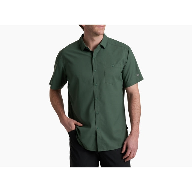 Kuhl Mens Persuadr Short Sleeve SMKP Smoked Pine