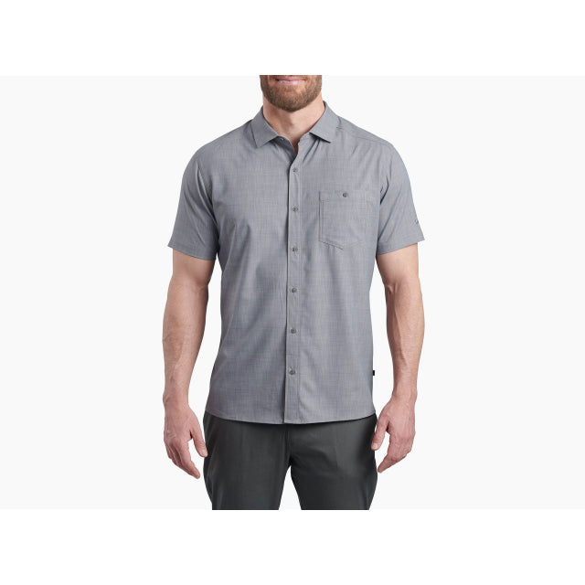 Kuhl Mens Persuadr Short Sleeve DT Midnight Tide / M