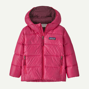 Patagonia Baby Hi-Loft Down Sweater Hoody Punchy Pink