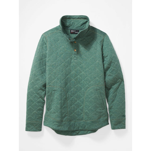 Marmot Womens Roice Long-Sleeve Pullover 4994 Botanical Garden Heather