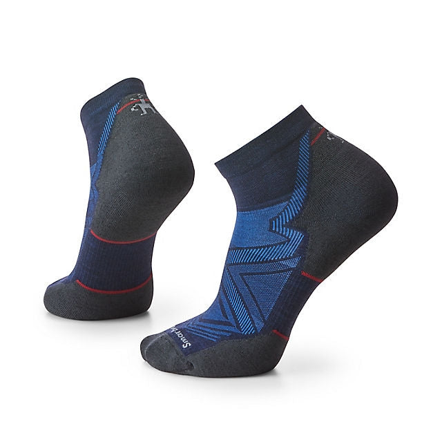 Smartwool Men&#39;s Run Targeted Cushion Ankle Socks 092 Deep Navy