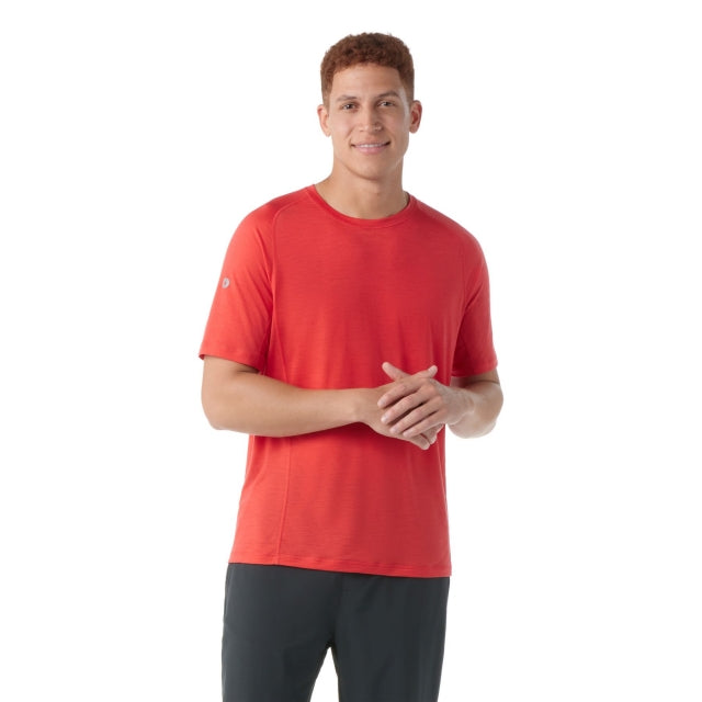 Smartwool Men&#39;s Active Ultralite Short Sleeve L91 carlet Red / S