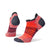 Smartwool Men's Run Zero Cushion Low Ankle Socks Bright Coral