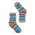 Smartwool Kids' Hike Light Cushion Striped Crew Socks 880 Fossil