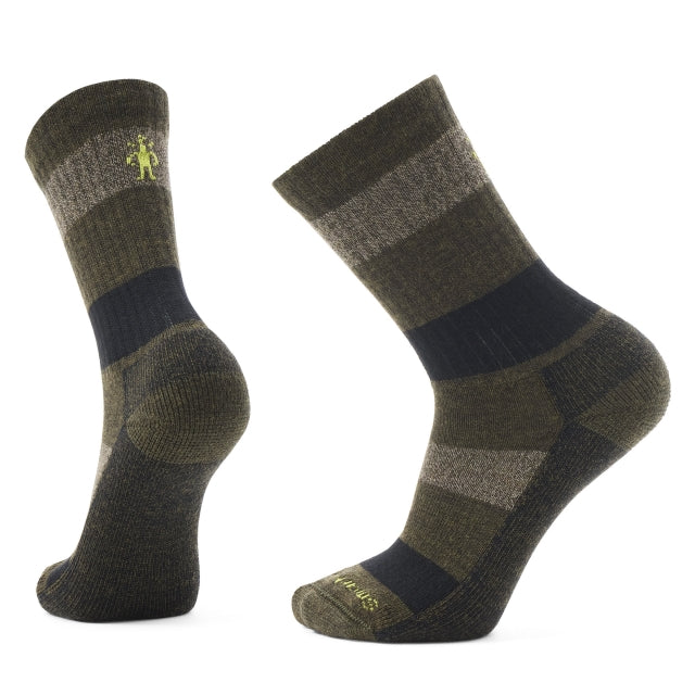 Smartwool Men&#39;s Everyday Barnsley Sweater Crew Socks D11 Military Olive